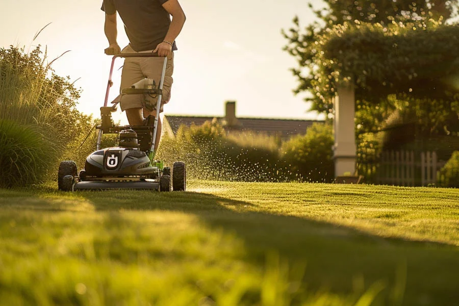 battery operated mowers